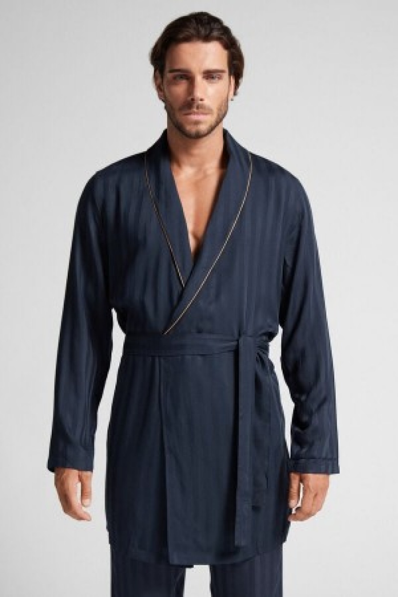 Intimissimi Modal Robe Blauw | MBEHR23817